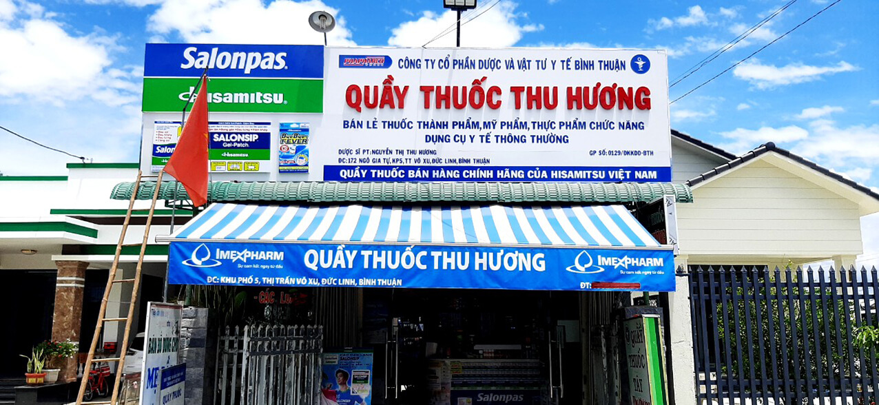 bảng hiệu nhà thuốc bình thuận