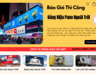 Báo giá thi công pano quảng cáo tại tỉnh Lâm Đồng