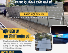 Gia công lắp đặt bảng hiệu hộp đèn UV tại Bình Thuận cũ