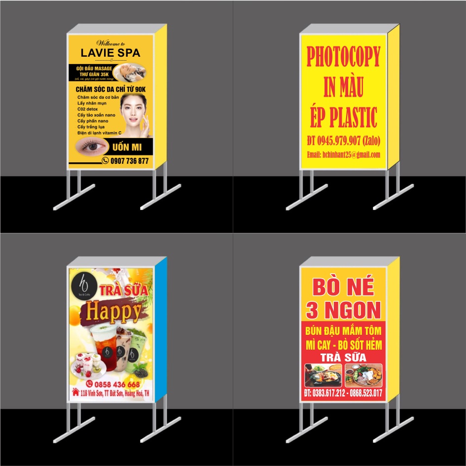 chuyên bảng hiệu hộp đèn giá rẻ phan thiết