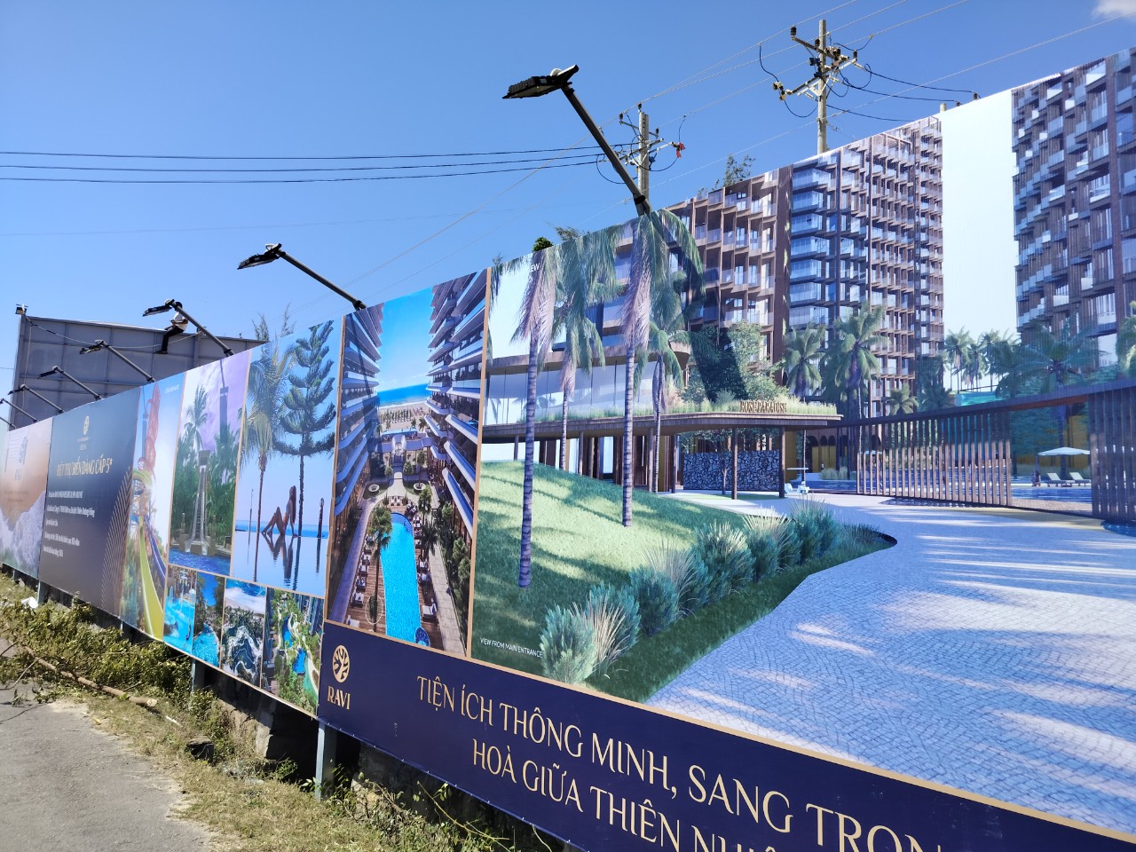 làm tường vây có đèn led tại lâm đồng