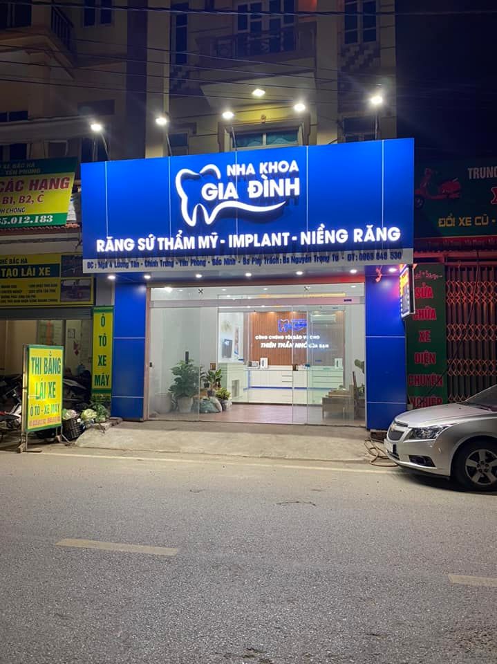 nhận làm bảng hiệu nha khoa tại Mũi Né