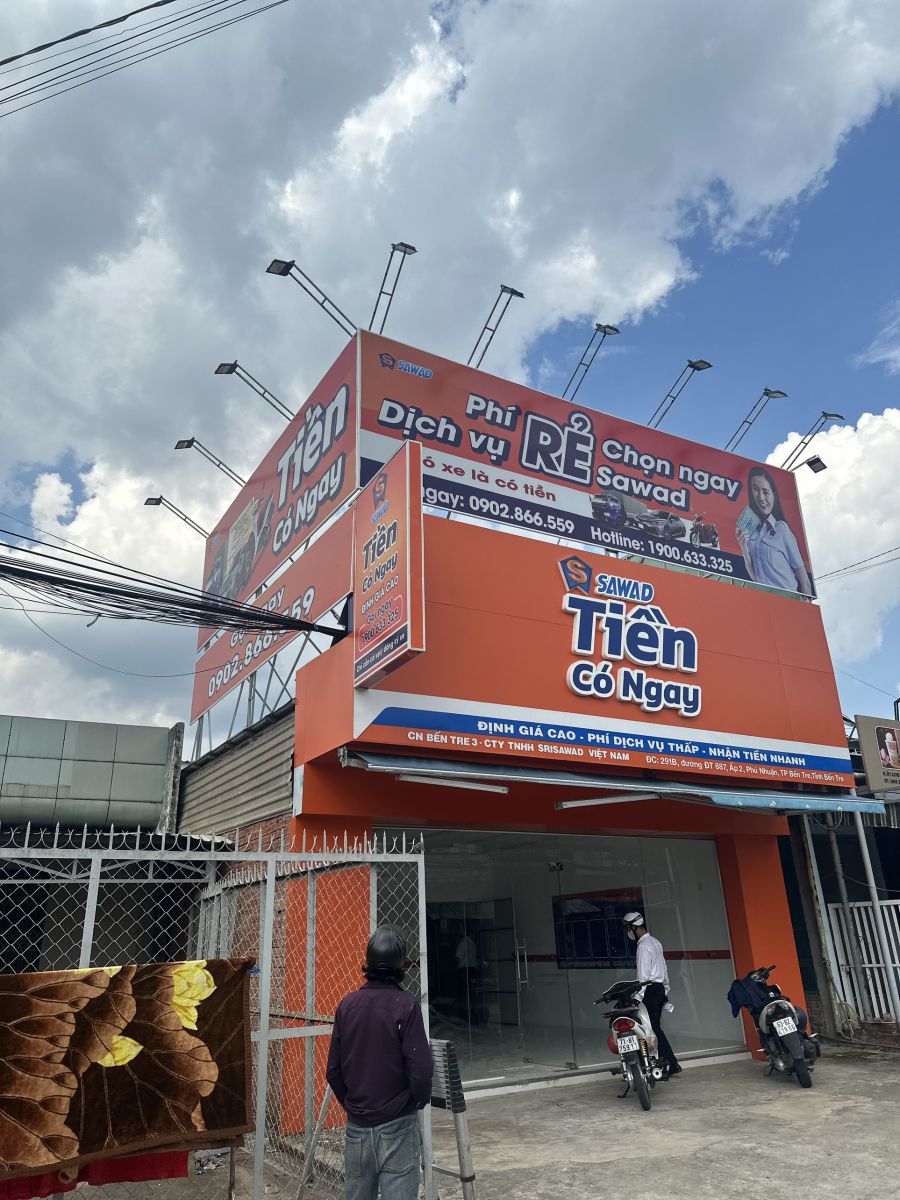 thi công bảng hiệu quảng cáo dạng lớn đẹp