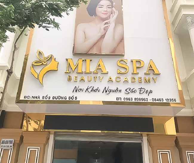 thi công bảng quảng cáo spa tại Phan Thiết