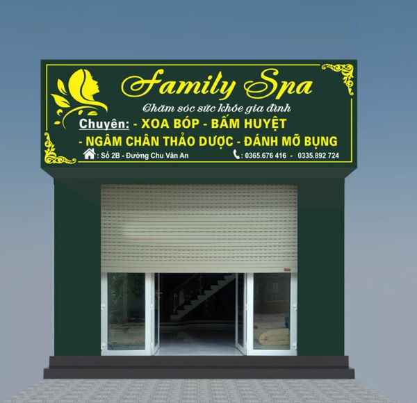 làm bảng hiệu spa giá rẻ lagi