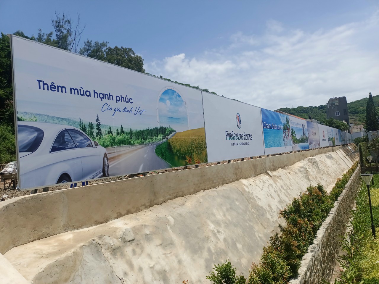 thi công tường vây giá rẻ tại LaGi